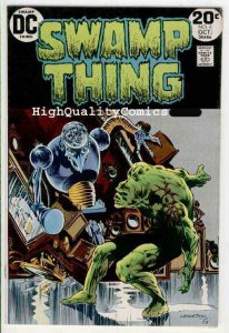 SWAMP THING #6, VF+, Bernie Berni Wrightson, Clockwork Horror, 1973