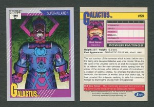 1991 Marvel Comics II  Card  #59 ( Galactus )  MINT