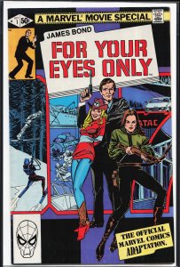 James Bond For Your Eyes Only #1 (1981) James Bond