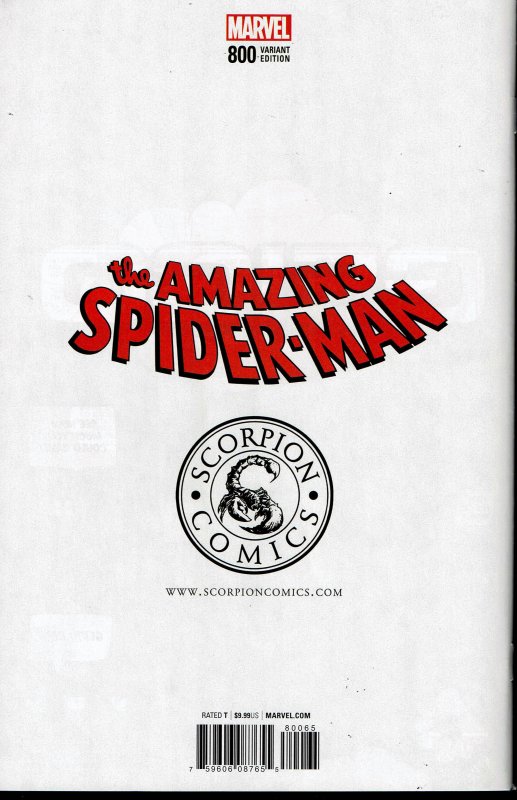 Amazing Spider-Man #800 - NM - Variant Cover