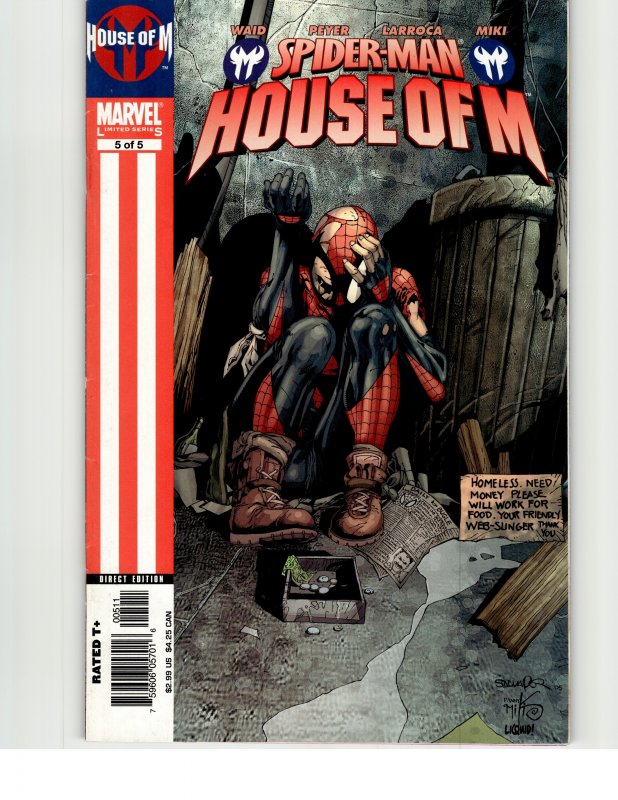 Spider-Man: House of M #5 (2005) Spider-Man