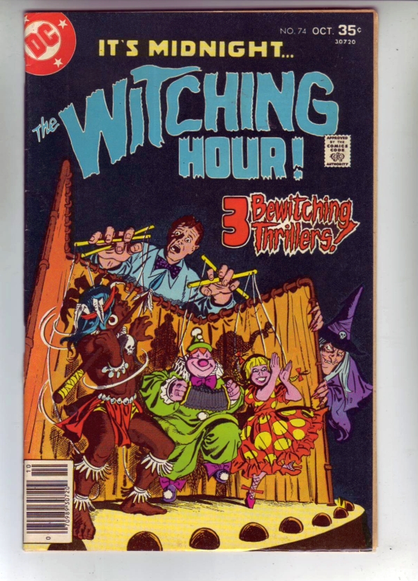 It S 12 O Clock The Witching Hour 74 Oct 77 Vf Nm High Grade Comic Books Bronze Age Dc Comics Horror Sci Fi Hipcomic It S 12 O Clock The Witching Hour 74 Oct 77 Vf Nm High Grade Comic Books Bronze Age Dc Comics Horror Sci Fi Hipcomic