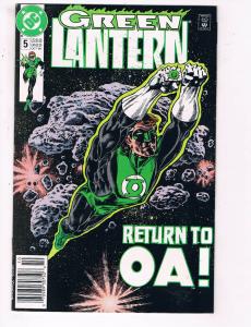 Green Lantern #5 VF DC Comics Comic Book Jones Hal Jordan 1990 DE21