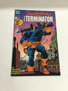 Deathstroke The Terminator 1 Nm Near Mint DC Comics
