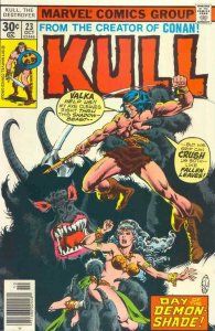 Kull the Destroyer #23 VG; Marvel | low grade comic - save on shipping - details 