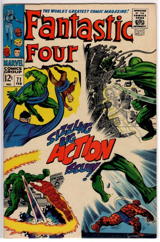 Fantastic Four #71 (1968) 6.5 FN+