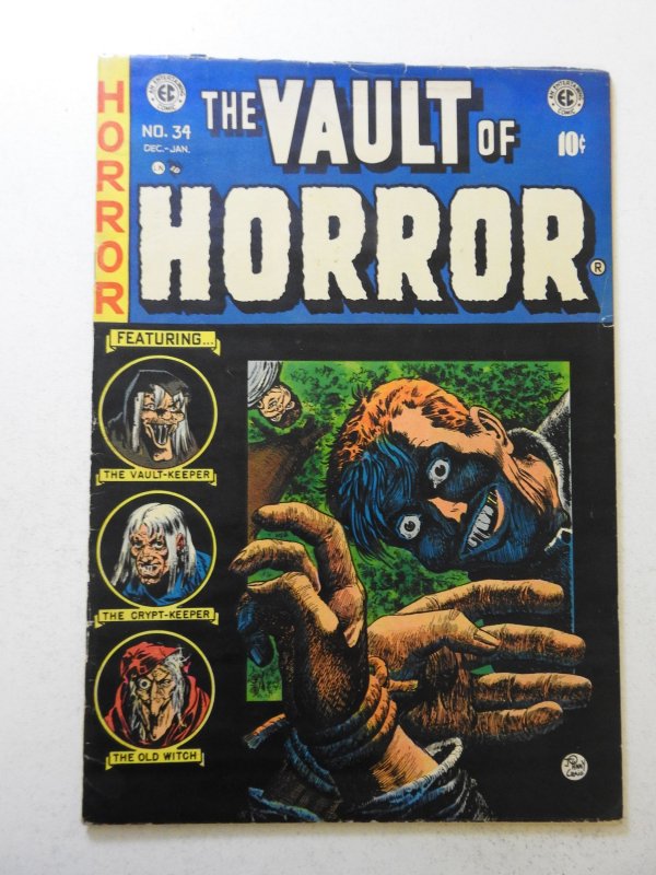 Vault of Horror #34 (1953) FN- Condition!