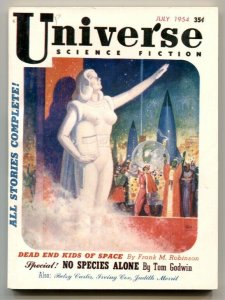 Universe Science Fiction July 1954- Dead End Kids of Space VF