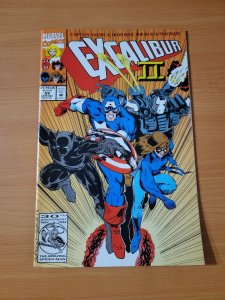 Excalibur #59 Direct Market Edition ~ NEAR MINT NM ~ 1992 Marvel Comics