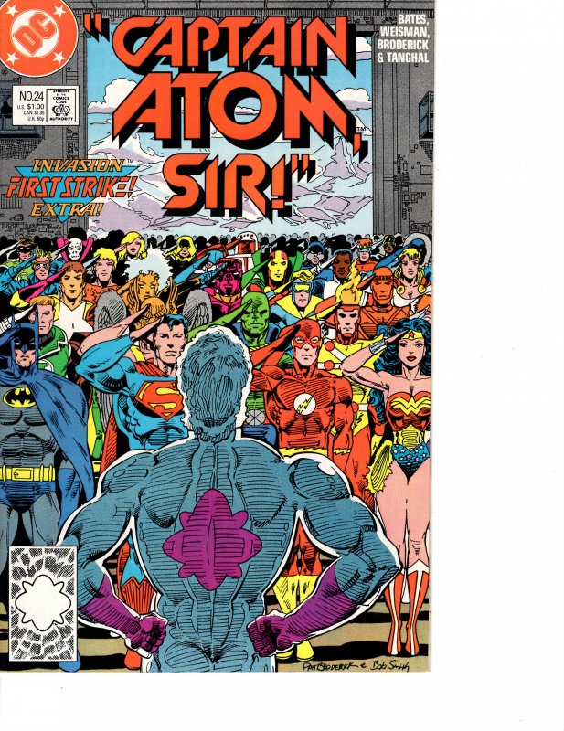 Captain Atom (1987) #24 NM- (9.2)