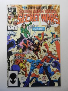 Marvel Super Heroes Secret Wars #5 (1984) FN+ Condition!