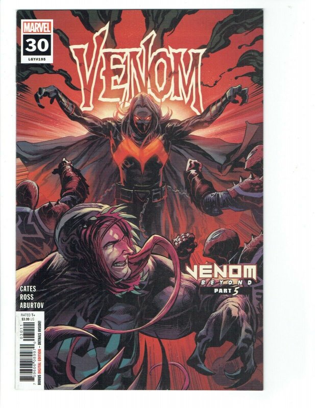 Venom 26 27 28 29 30 NM Beyond Comic Set/run w/variants 1st Virus Codex Cates