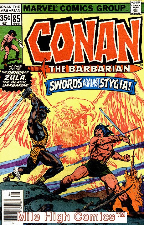 CONAN  (1970 Series)  (CONAN THE BARBARIAN) (MARVEL) #85 Fair Comics Book 