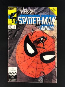 Web of Spider-Man Annual #2 (1986) NM C. Vess Cover New Mutants App