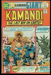KAMANDI, THE LAST BOY ON EARTH #32 - Kirby - Origin retold - Giant Size