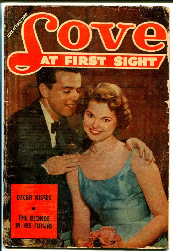 Love At First Sight #27 1954-Ace-gypsy fortune teller-G