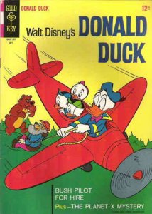 Donald Duck (Walt Disney's ) #102 GD ; Gold Key | low grade comic July 1965 Bush