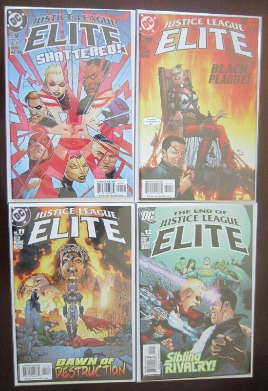 Justice League Elite Comics Set # 1 - 12 - 8.0 VF - 2004 