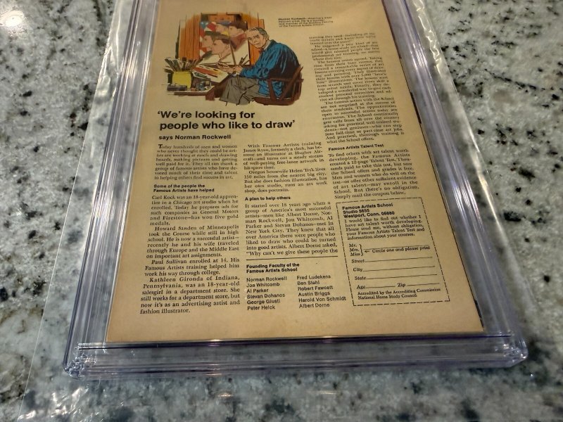 Iron Man & Sub-Mariner # 1 CGC Graded 7.5 Marvel Comic Book 1968 Silver Age JH33