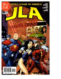 5 JLA DC Comic Books # 106 107 108 109 110 Batman Superman Flash Lantern BH13 