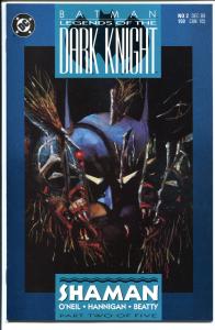 BATMAN: LEGENDS OF THE DARK KNIGHT #2, NM, Shaman, 1989, more BM in store