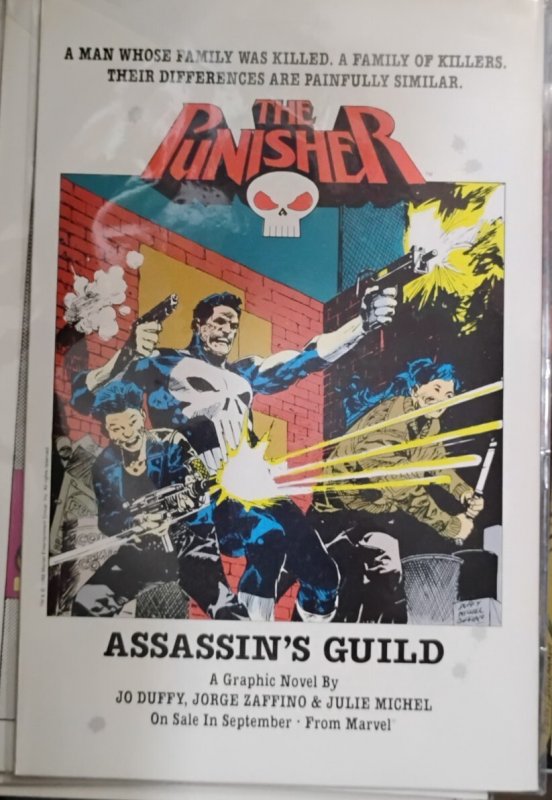 DP7 # 27 1989 MARVEL NEW UNIVERSE DISPLACED PARANORMALS  NEWSTAND VARIANT