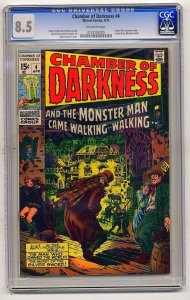 Chamber of Darkness #4 (1970) CGC 8.5 VF+