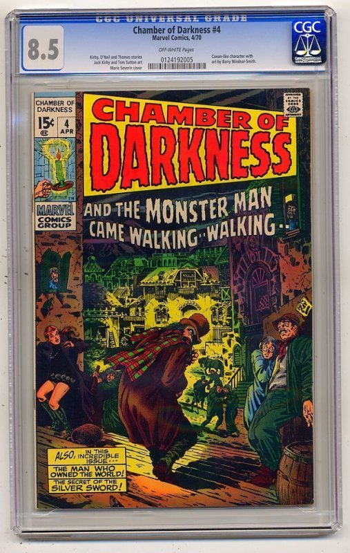 Chamber of Darkness #4 (1970) CGC 8.5 VF+