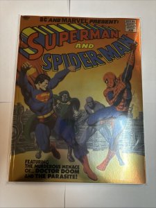 Superman And Spider-Man (Marvel Treasury Edition #28) #1 Facsimile (NM) Foil