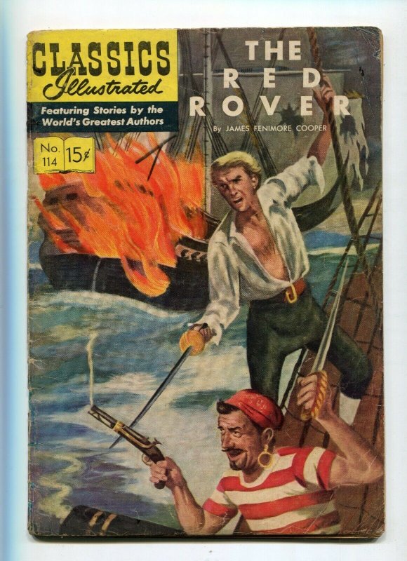 Classics Illustrated  114 VG-/VG The Red Rover