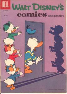 WALT DISNEYS COMICS & STORIES 244 FINE Jan. 1961 COMICS BOOK