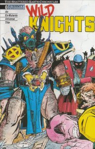 Wild Knights #8 GD ; Eternity | low grade comic Evan Dorkin Ex-Mutants Universe
