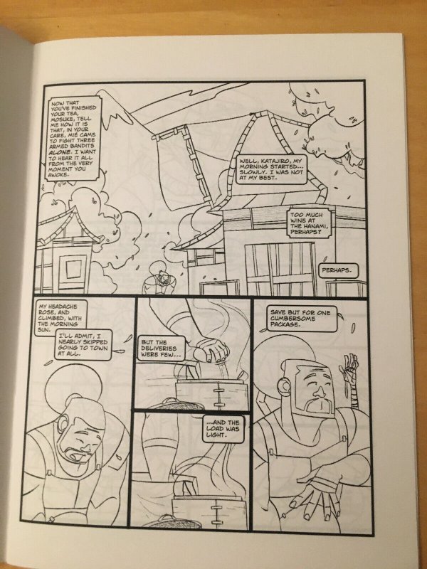 STEAMBUN SAMURAI MICRO COMIC, SEE PICS FOR GRADE, MATTHEW OCASIO