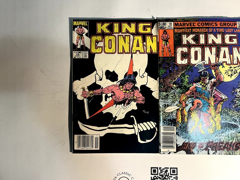 2 King Conan Marvel Comic Books# 18 19 Avengers Defenders Spiderman Thor 3 JS13