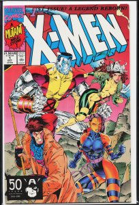 X-Men #1 Colossus and Gambit Cover (1991) X-Men [Key Issue]