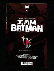 I Am Batman #1 Kirkham Variant