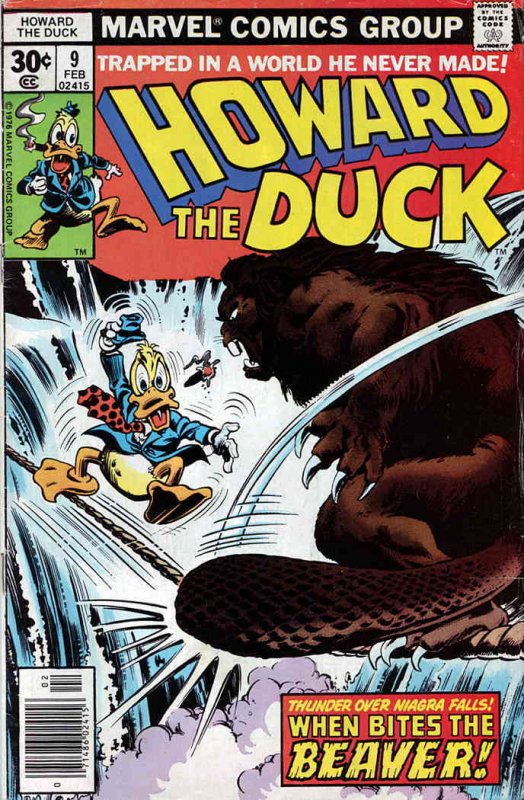 Howard the Duck (Vol. 1) #9 VF ; Marvel | Steve Gerber