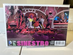 Sinestro #8  2015  9.0 (our highest grade)  New 52!  Darwyn Cooke Variant!