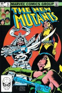 New Mutants (1983 series)  #5, VF+ (Stock photo)