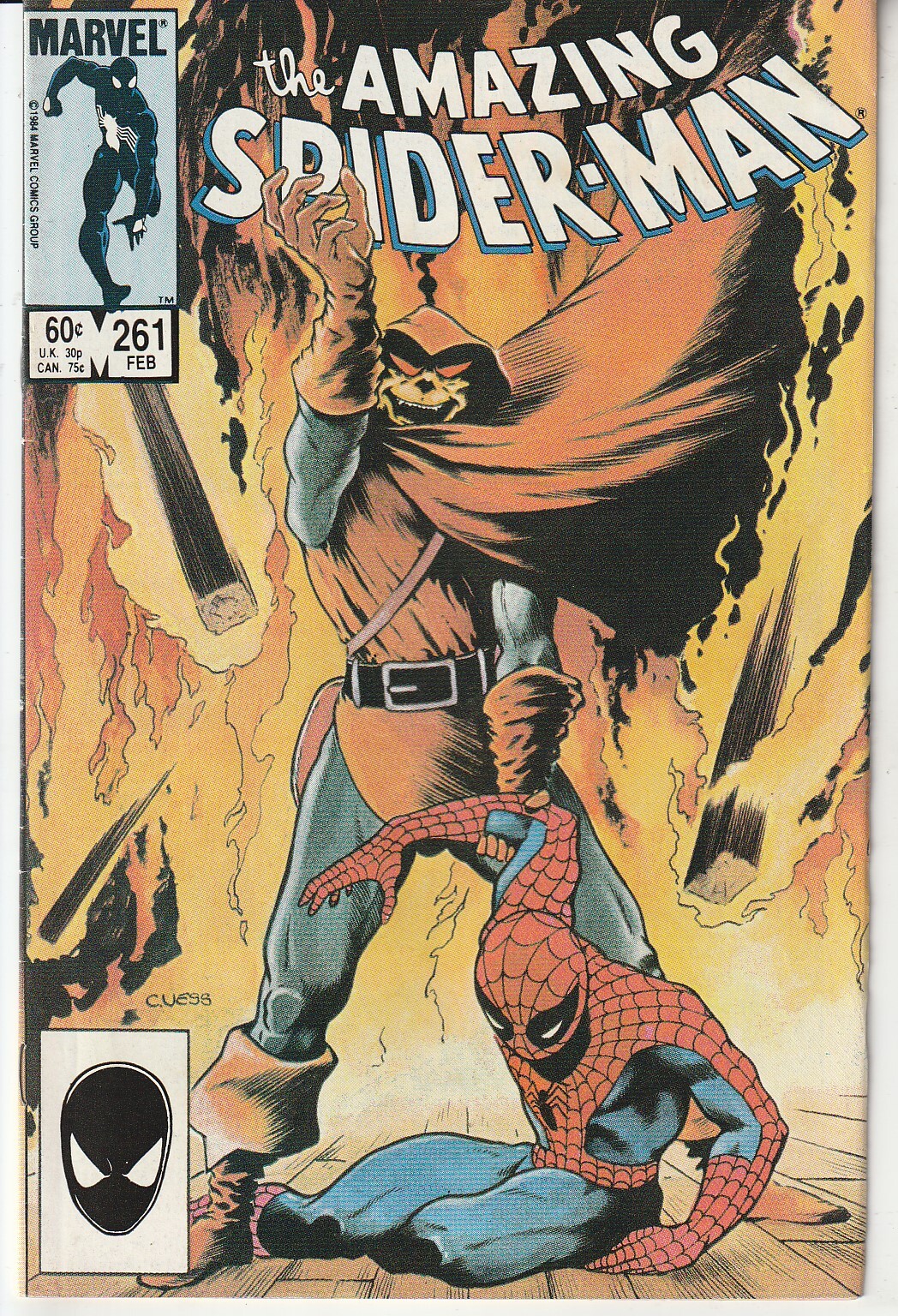 The Amazing SpiderMan 261 (1985) Comic Books Copper Age, Marvel