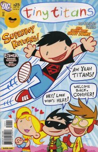 Tiny Titans #25 FN ; DC | All Ages Superboy Art Baltazar