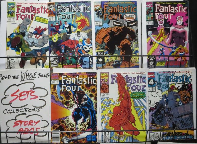 FANTASTIC FOUR by WALT SIMONSON! 19 issues! F or BETTER! ART ADAMS!Dinosaurs!