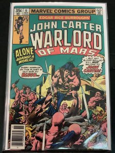 John Carter Warlord of Mars #6  (1977)