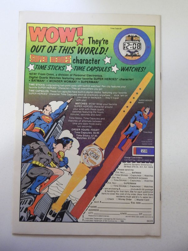 The Saga of Swamp Thing #8 (1982) VF+ Condition