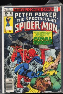 The Spectacular Spider-Man #15 (1978) Spider-Man