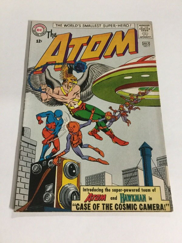 The Atom 7 Fn/Vf Fine/Very Fine 7.0 DC Comics Silver Age