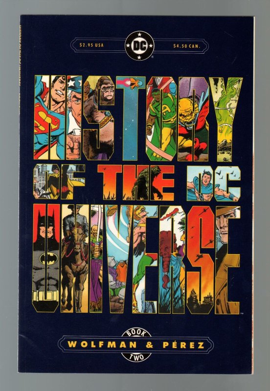 History Of The DC Universe-Book 2-Marv Wolfman-TPB-trade