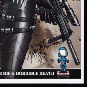 G.I. Joe's Baroness VIPER Magazine Cover 11 x 17 Print SIGNED by Jamie Tyndall