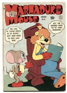 Marmaduke Mouse #16 1950- Golden Age Funny Animals VG