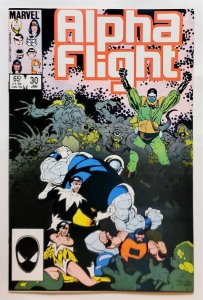 Alpha Flight #30 (Jan 1986, Marvel) FN+